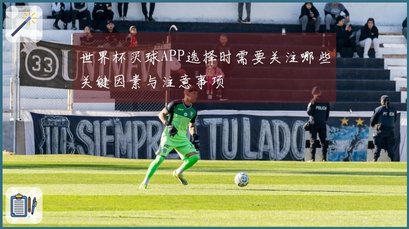 世界杯买球APP选择时需要关注哪些关键因素与注意事项